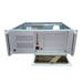 4U IPC Chassis with the open front panel in the front of side