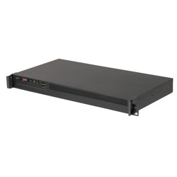 19 inch 1U rackmount IPC chassis/ barebone systme compatible with Mini-ITX M/B & Flex PSU, CLM-51-30