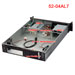 52-04AL7, 2U rackmount IPC chassis/ server case for E-ATX Motherboard and ATX PSU with the open front