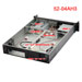 52-04AH3, 2U rackmount IPC chassis/ server case for E-ATX Motherboard and ATX PSU with the open front