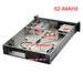 52-04AH3, 2U rackmount IPC chassis/ server case for E-ATX Motherboard and ATX PSU with the open front