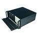 4U rackmount IPC chassis with effective ventilation function and the open front panel