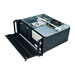 the short 4U rackmount IPC chassis with the open front door