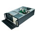 4U rackmount IPC chassis, 8x SATA Hard Disk bays with the open cover