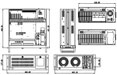 the drawing of 4U Rackmount IPC Chassis