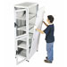 Free standing 19" aluminum Server Racks/ Telecom Cabinets with two open doors