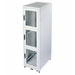 Free standing 19" aluminum Server Racks/ Telecom Cabinets with three doors