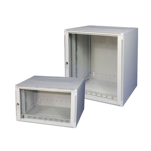 Heavy-duty 19" Wallmount Rack with multi-function applications